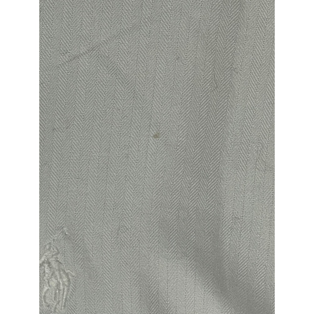 Vintage Ralph Lauren Yarmouth Mens 16 32/33 White Herringbone Button Down Shirt - Picture 13 of 16